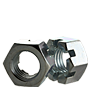 HEX SLOTTED NUT, ZINC CR+3 (INCH)