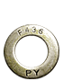 F436 STRUCTURAL FLAT WASHER, PLAIN (INCH)