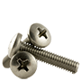 METRIC STAINLESS A2 (304) MACHINE SCREW, PAN HEAD PHILLIPS, DIN 7985
