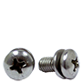 METRIC STAINLESS A2 (18 8) MACHINE SCREW, PHILLIPS PAN HEAD, SEMS DIN 7985